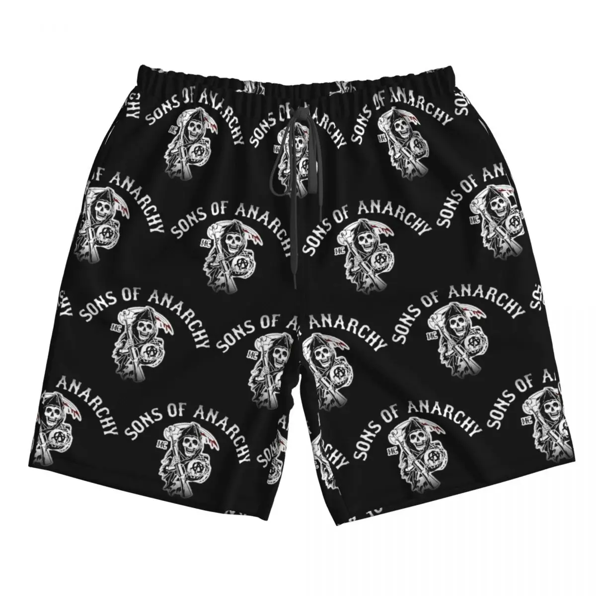 Sons Of Anarchy Samcro Whiskey Trunks Beach Board Shorts Casual Quick Dry Swimming Summer Men Pants