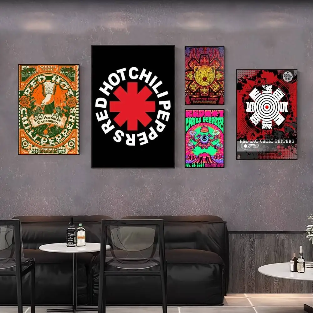

Band R-Red H-Hot C-Chili P-Peppers постер высокого качества общежитие гостиная эстетическое украшение стены живопись наклейки
