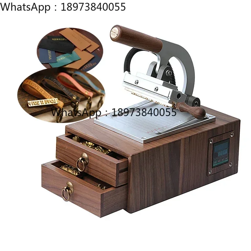 Ly sacos logotipo couro máquina de imprensa térmica plástico madeira cartão papel digital quente folha ouro máquina carimbo para carta carimbo