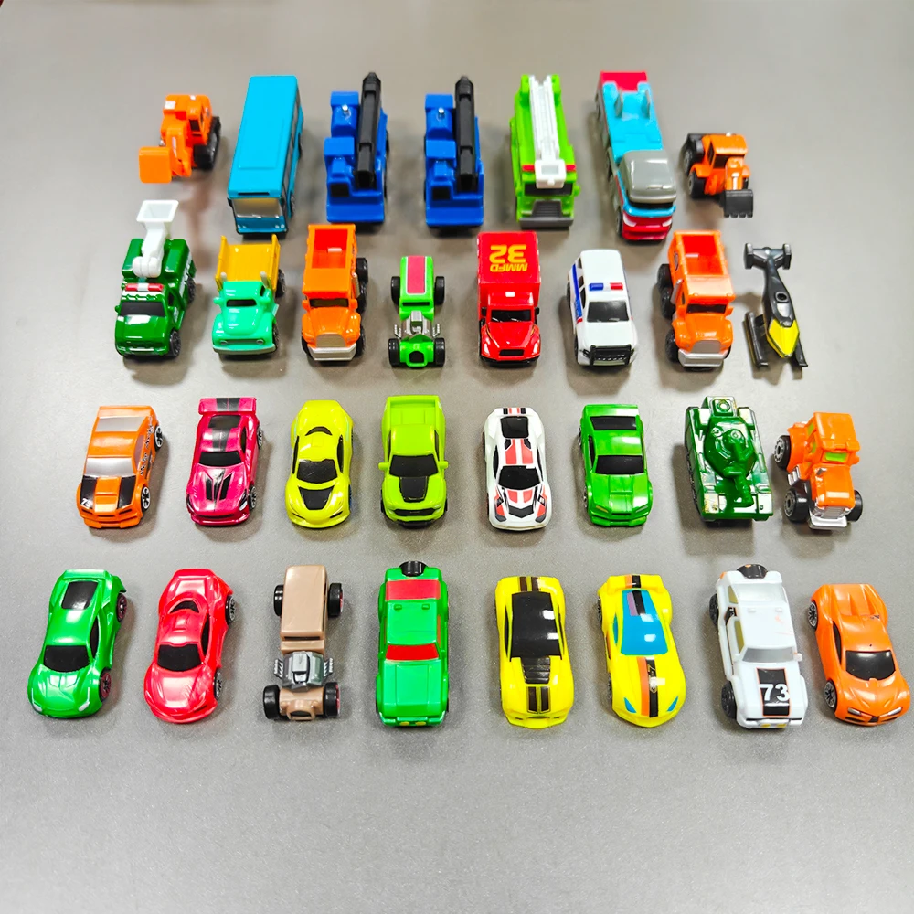 10Pcs Random Diecast Car Model Hasbro Hazard Jazwares Micro Machines Sports Vintage