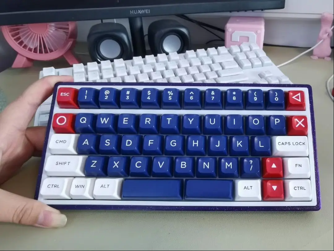 Teclado inalámbrico Omega50V3, Kit de teclado multimodo 2,4G/Bluetooth, personalizado a través de Mini teclados RGB intercambiables en caliente para juegos, PC y Gamer