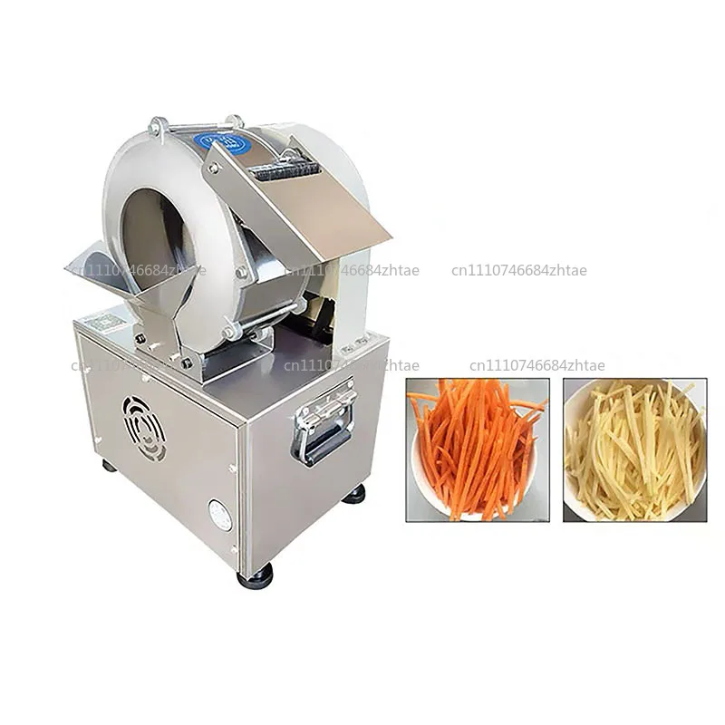 Electric Vegetable Shredder Slicer Commercial Potato Radish Carrot Cutting Machine