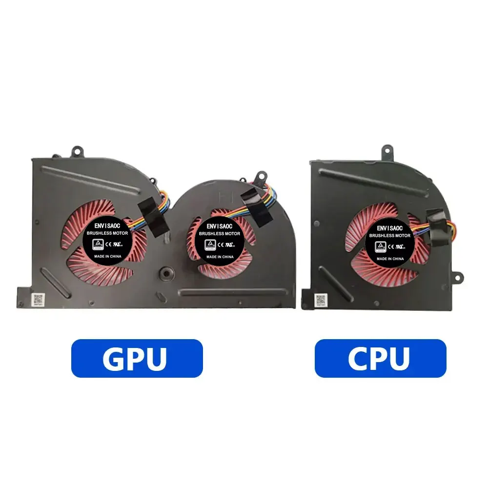 OEM Wentylator chłodzący CPU GPU z radiatorem do laptopów MSI GS63 GS63VR MS-17B1 MS-17B2 MS-17B4 MS-16K2 MS-16K3 MS-16K4 GS73 GS73VR — zdjęcie produktu 3