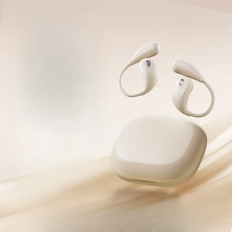 

Bluetooth headset wireless ear-hanging air bone conduction, open and not in the ear