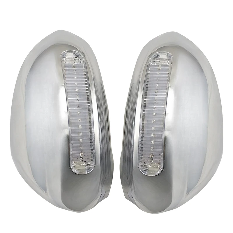 Cars Accessories Chrome Door Mirror Cover With LED For Honda Fit Jazz 2003 2004 2005 2006 2007 Hight-quality Car Exterior view 2