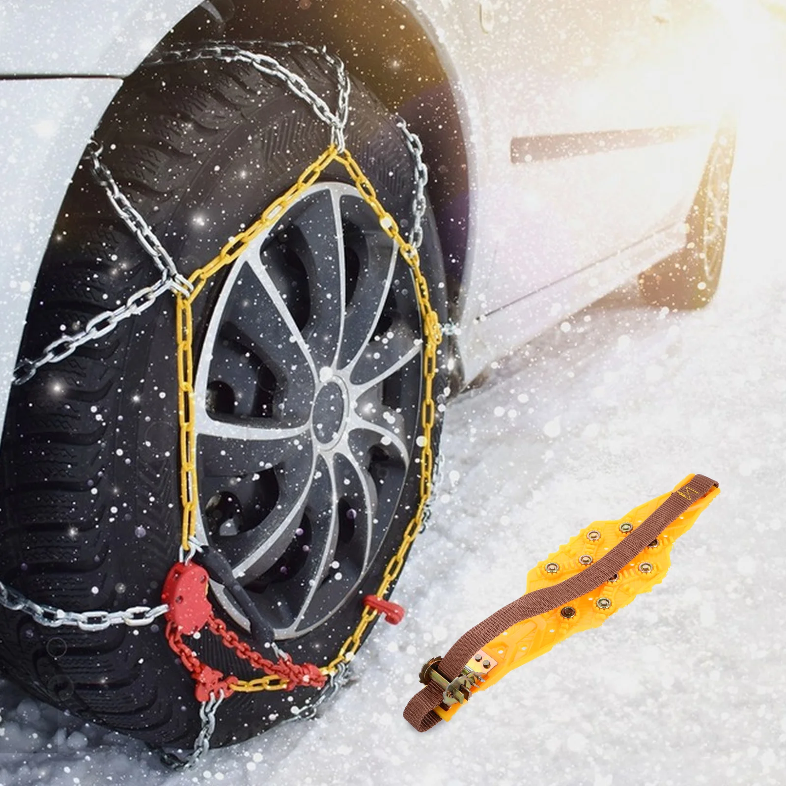 Automobile Anti-skid Tracks Tire Snow Escape Board Car Chains for and Ice Slip Protection Suv Abs Tires