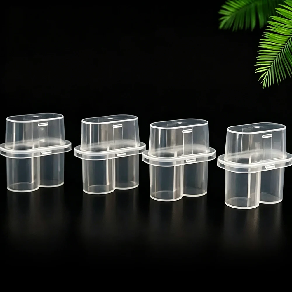 Peptid-Aufbewahrungsbox 2-Fach Penicillin-Flaschenhalter für Kühlschrank-Organizer Tragbarer 3ml Glasfläschchen-Mikroröhrchen-Sicherheitshalter Boxen – Detail 3