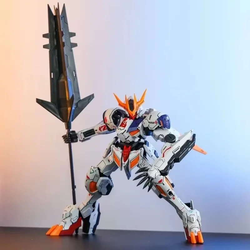 MAX Barbatos Lupus TV 1/100 Wolf King Advanced Imperial Form Assembly Model Kit Action Figures Kids Toys Desktop Decoration Gift