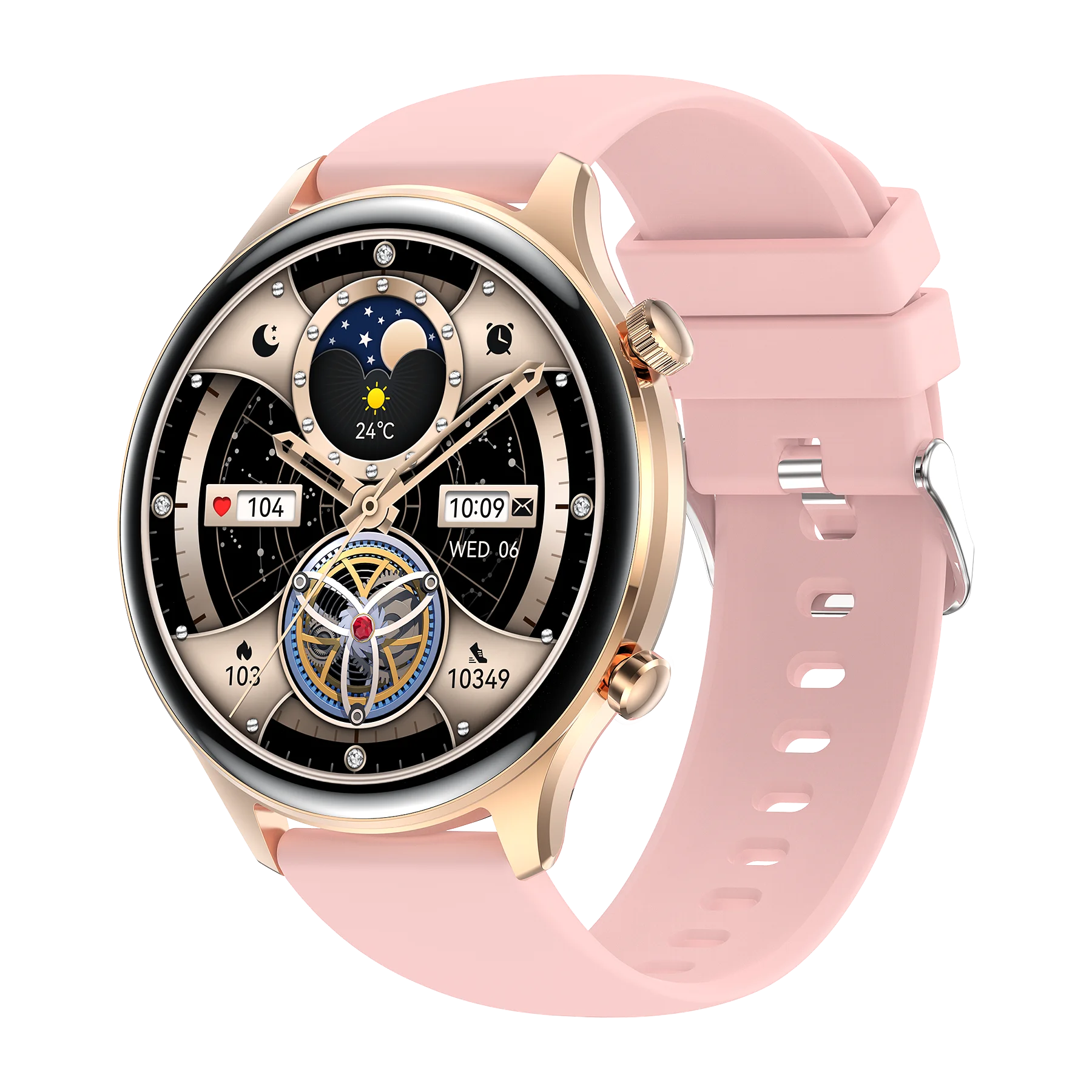 

HK75 1.75 Inch AMOLED Screen NFC Function Blood Oxygen Blood Pressure Monitoring Ultra Smartwatch