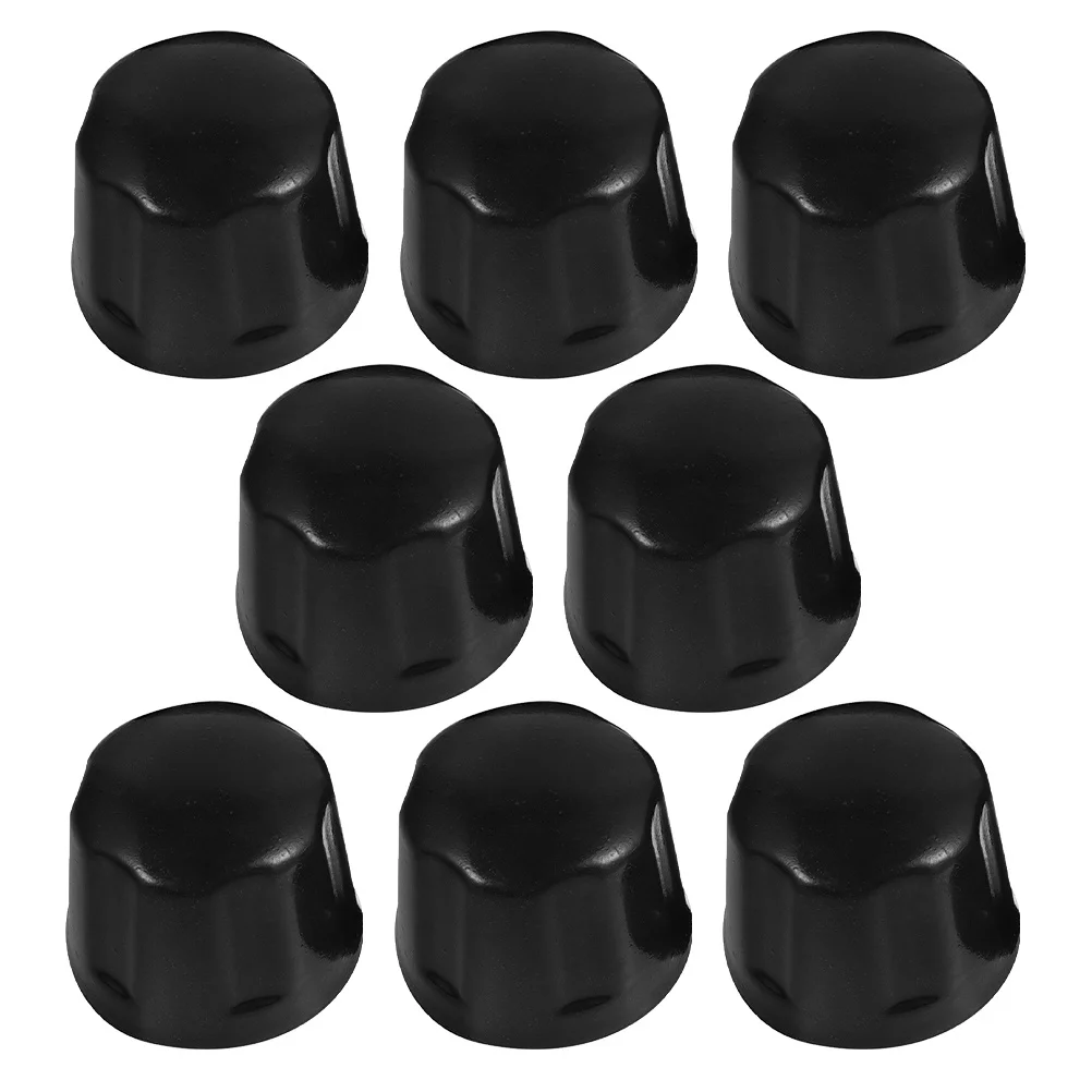 

8pcs Atv Wheel Hub Caps Rubber Dust Cover For 110-250Cc Go-Kart Tire Rim Protection All- Use Replacement Atv Parts