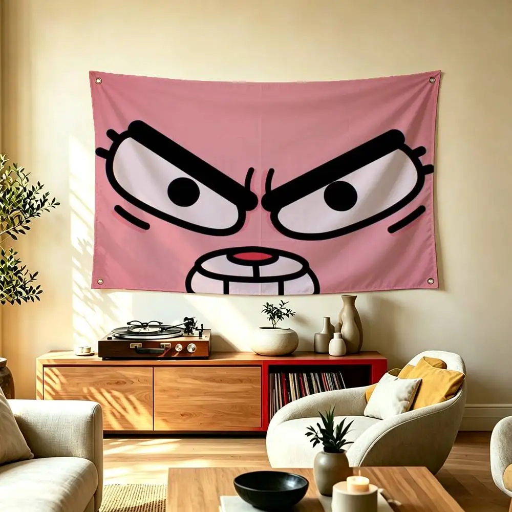 Popular Cartoon g-Gumball Anime  Flags Wall Hanging Tapestry Outdoor Garage Room Decorative flag Background Blanket