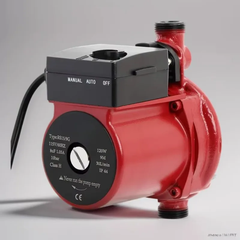 220V 100W Automatic Silent Booster Circulation Pump For Home Water Heater Shower And Tap Pressure Increase