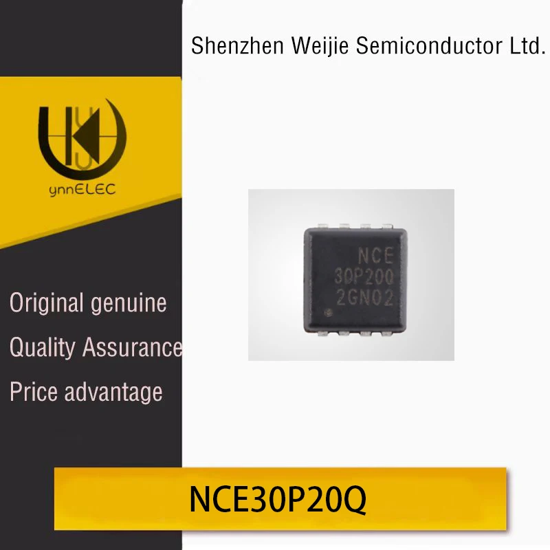 Genuine Original NCE30P20Q P-Channel 30V 20A MOSFET Chip Marking DFN-8 (3x3)