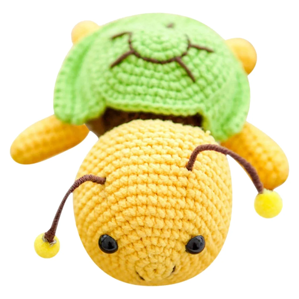 Crochet Kit for Beginners - Turtle Bee Crochet Kit DIY and Complete Crochet Kit for Beginners,(Yellow)