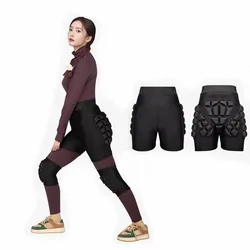 【52Sport】Winter 3D Skating Protective Hip Pad Snowboarding Impact Shorts Ski Skating Roller Snowboard Gear Hip Protector Pants