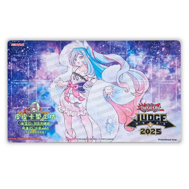 

Ю-Ги-О! Коврик для мыши/клавиатуры Witchcrafter Madame Verre DIY, самодельный, для аниме-игр, с резиновым покрытием, 600*350*2 мм