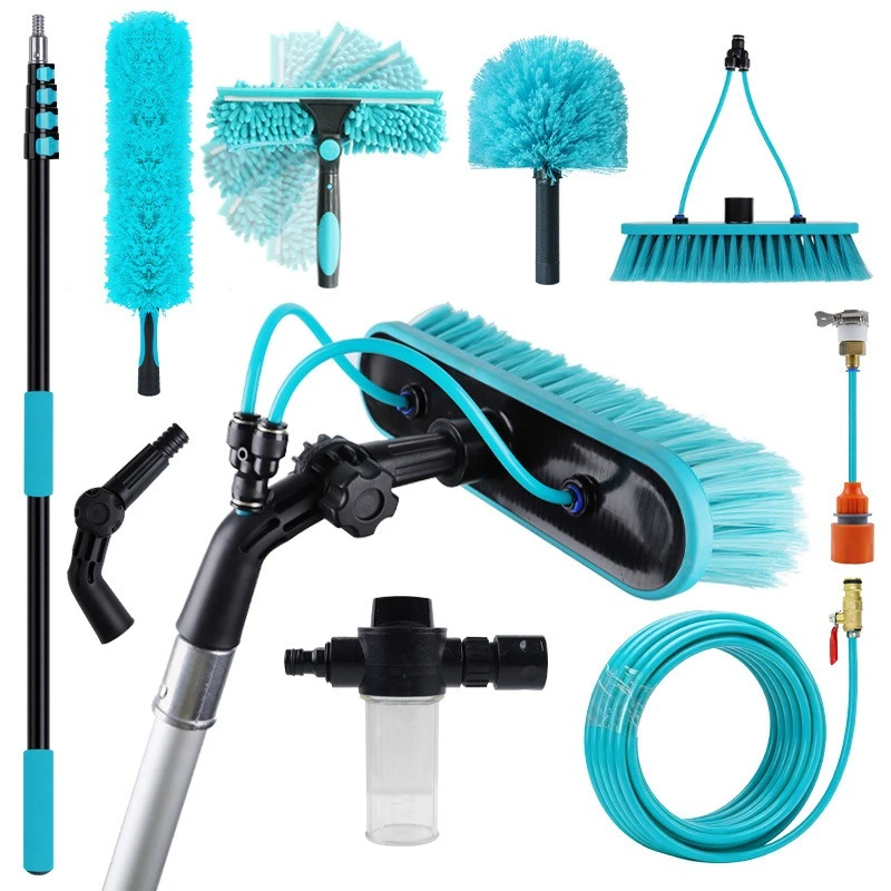 4.8 meters photovoltaic panel cleaning brush water brush solar panel glass curtain wall sun room scrubbing