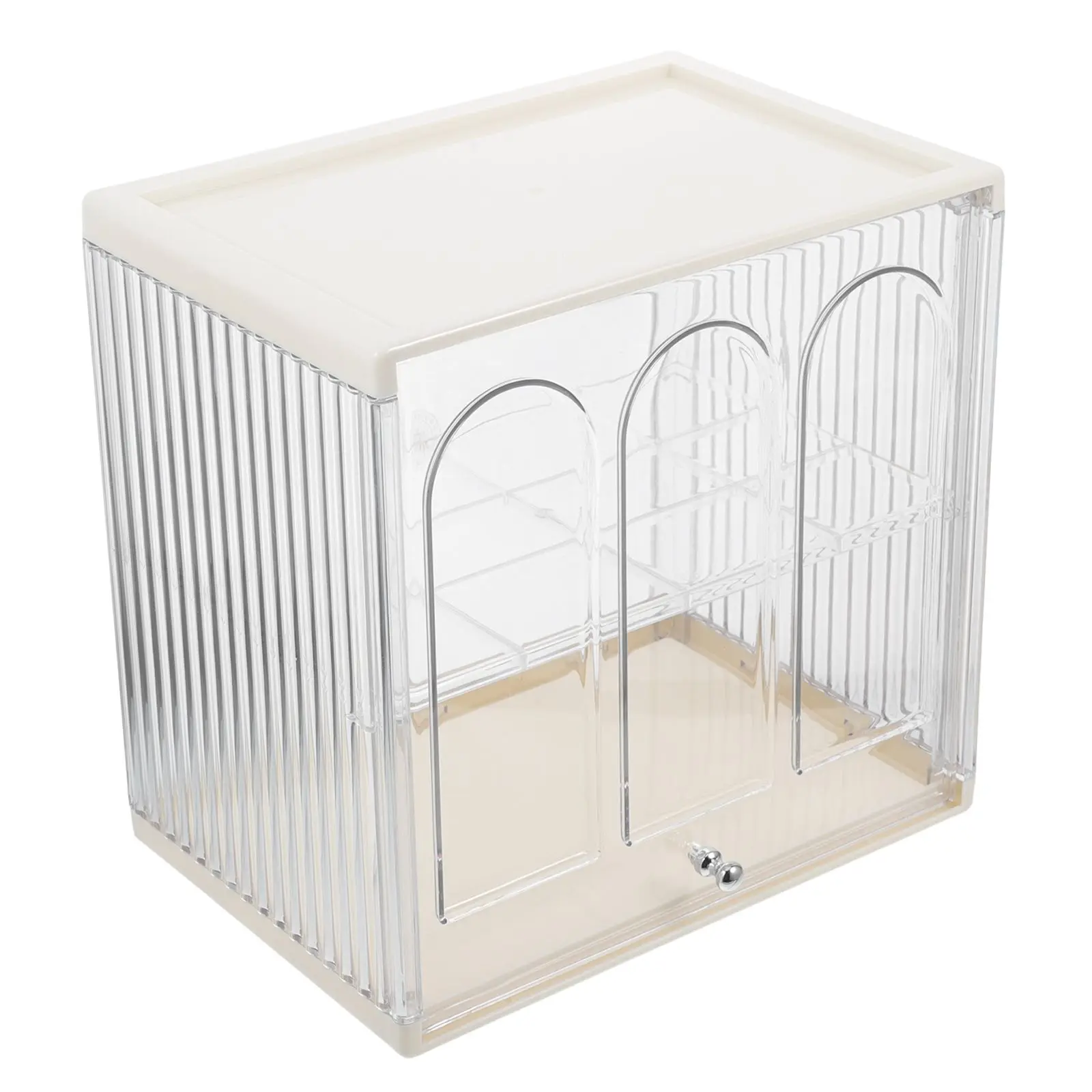 

Bread Storage Box Clear Organizer Large Bread Box Kitchen Countertop Pantry Containers Fresh Holder Plastic Toast Fridge Food