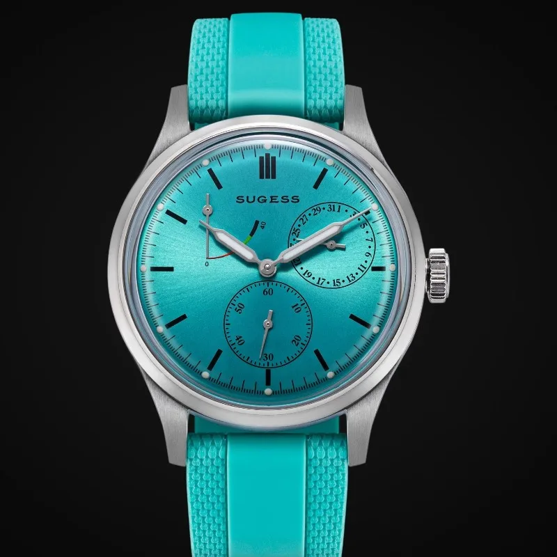 Customized Watch Fully Automatic Mechanical Watch Energy Storage Display Bubble Mirror Silicone Waterproof Men's Watch