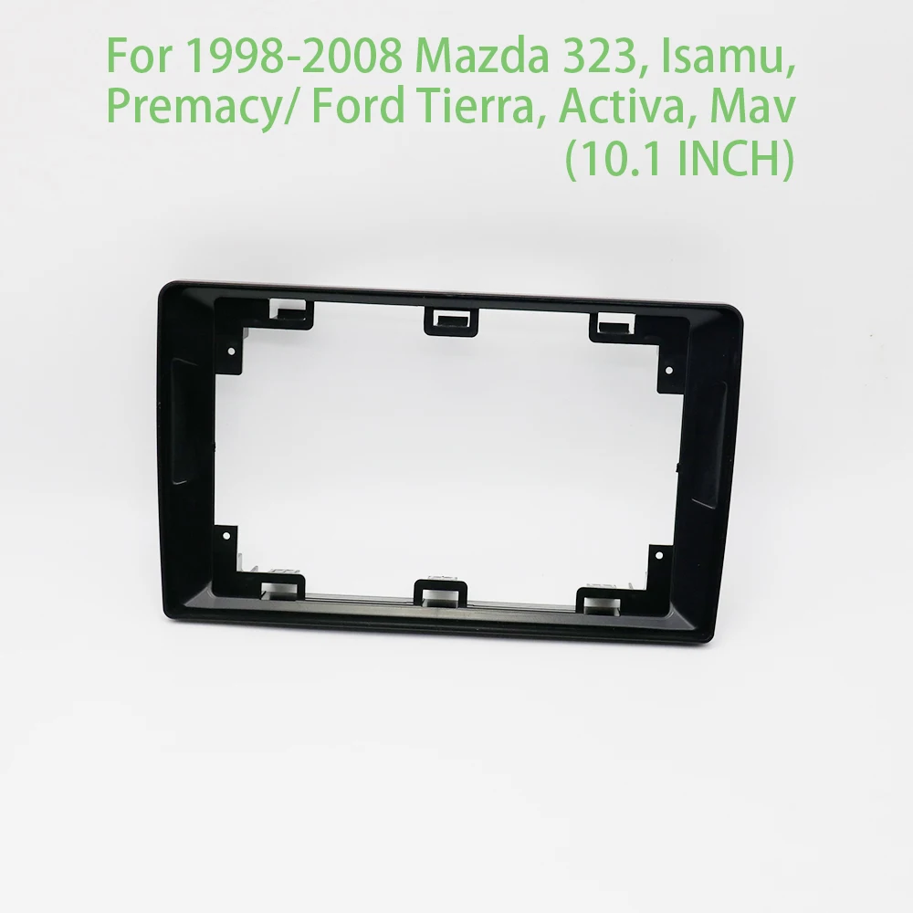 

Для Mazda 323 Isamu Premacy Ford Tierra Activa Mav 10,1-дюймовый автомобильный каркас, лицевой адаптер, Android-радио, комплект панели для установки приборной панели