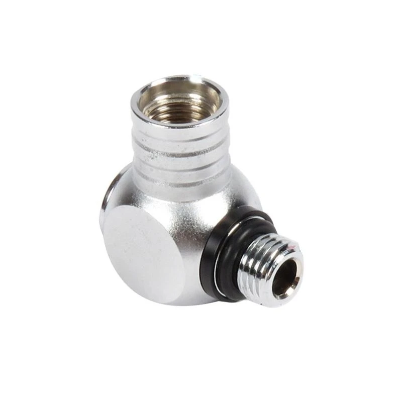 Q39E Low High Pressure Diving 360 Degree Rotatable Connector Regulator Hose Adapter