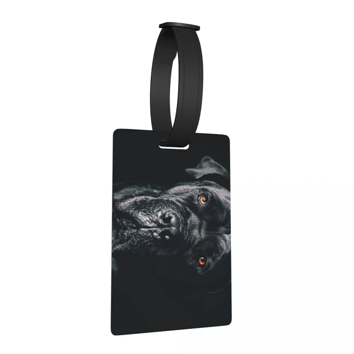 

The Art Of Dog Cane Corso - Italian Mastiff Luggage Tags Suitcase Portable Baggage Boarding Tag Label Holder ID Name Address