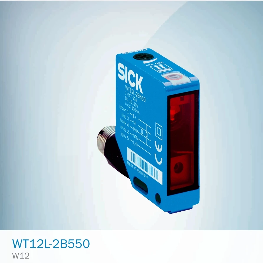 

sick brand origianl WT12L-2B550 part no. 1017904 PHOTOELECTRIC SENSORS new in stock