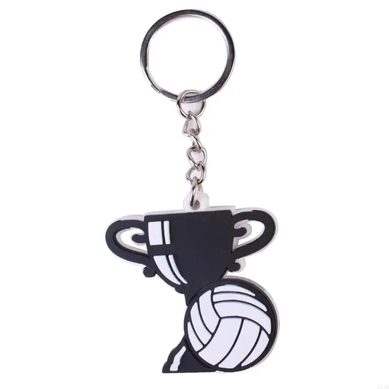 

Party Pendants Gift Chain for Volleyball Favor Fan Pendant Keychain Case Keyring