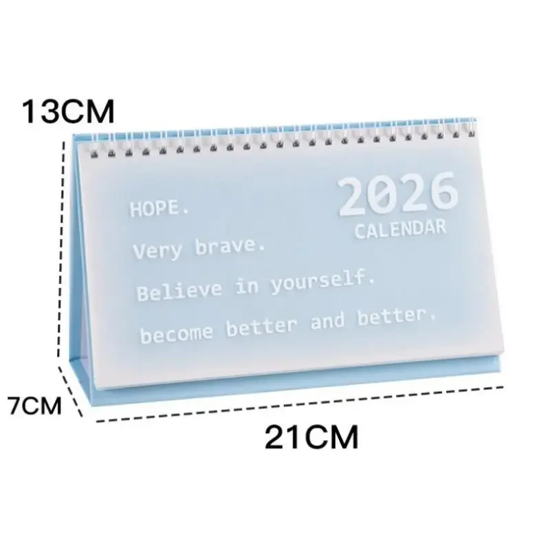 2026 Desk Calendar Large English Calendar Books Annual To Do List Monthly Daily Planner Time Management