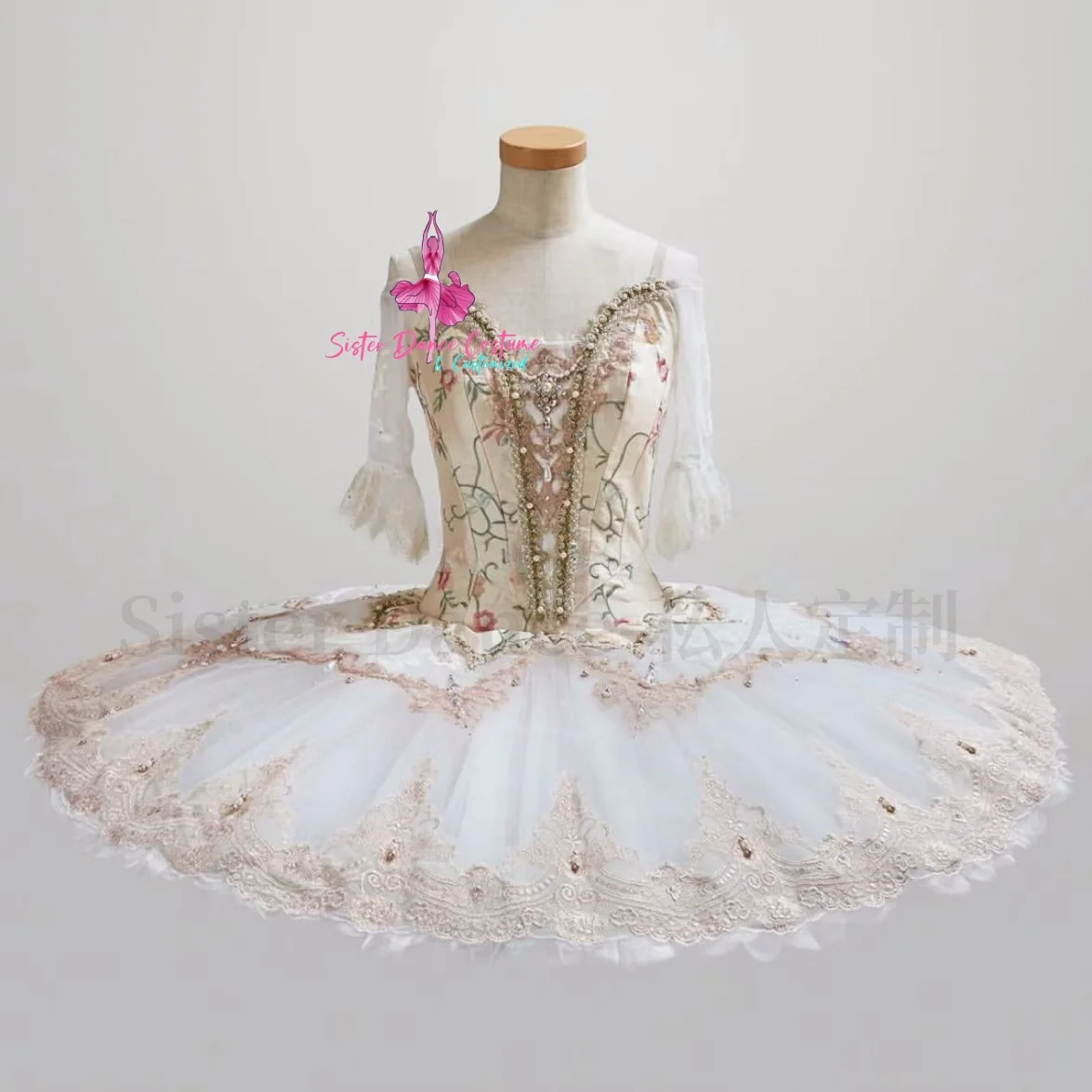 High-end classical ballet TUTU short skirt professional private custom adult children performance contest dress women's costume