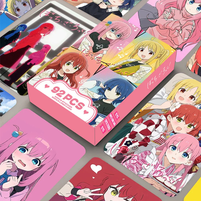 92 шт., наклейки на открытки BOCCHI THE ROCK Lomo