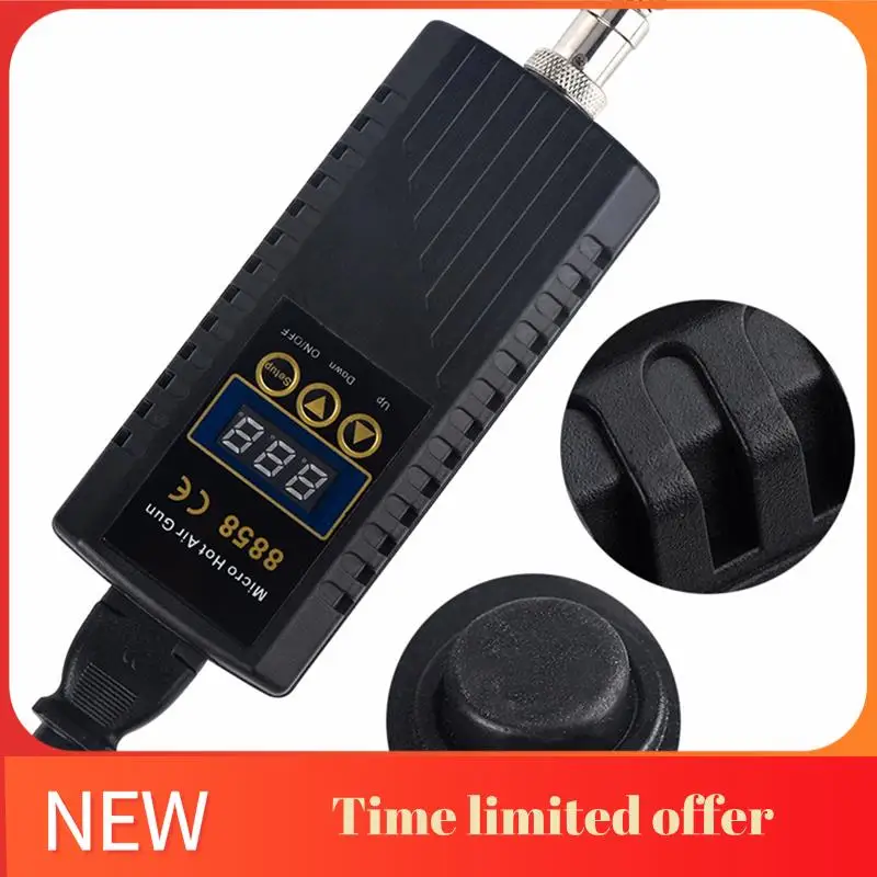 

8858 Heat Gun-Tool Tool Fit For Soldering, 700W Heat Blower Welding Repair Tool EU Plug