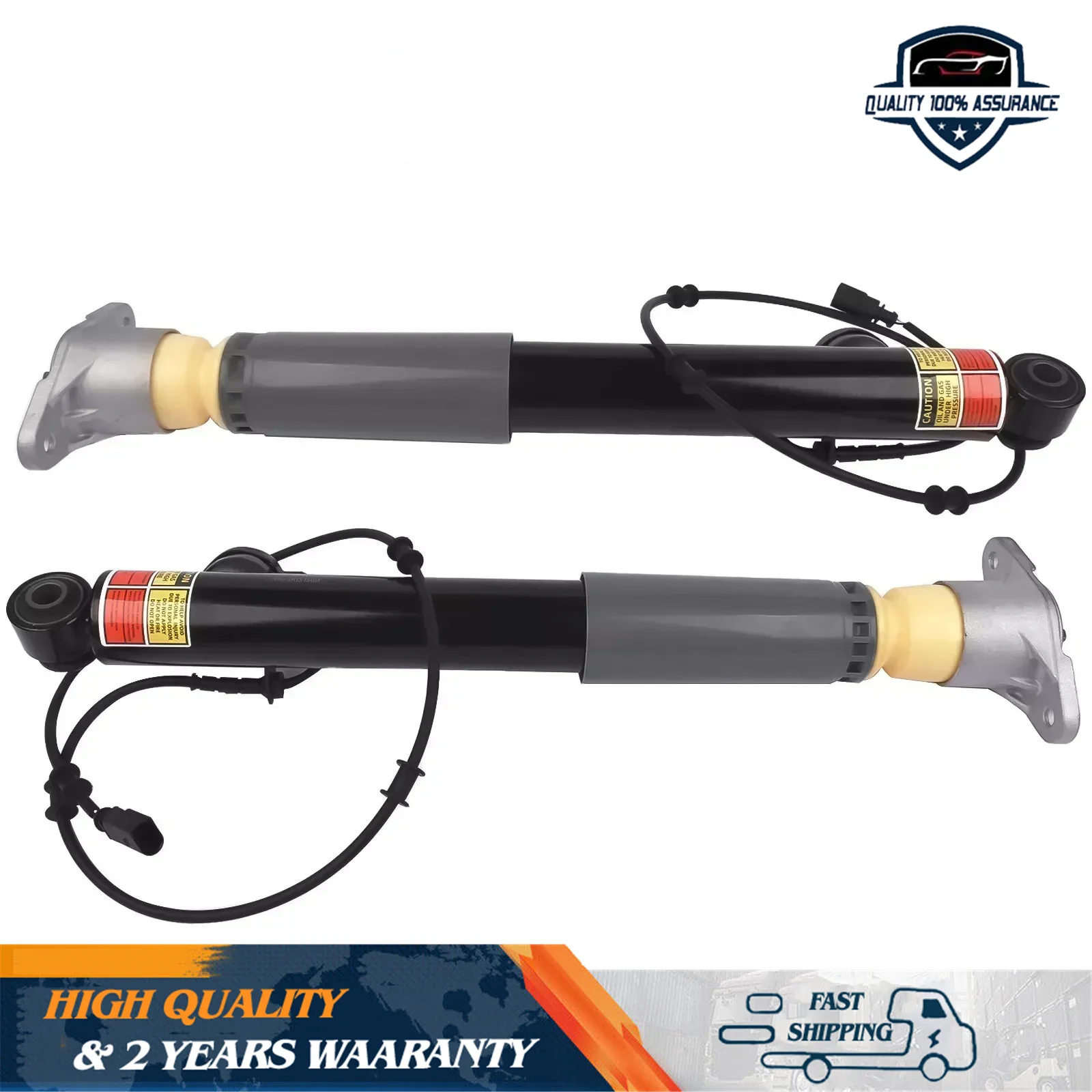 Pair Rear Shock Absorber Struts Assy w/Electronic For KIA QUORIS 11 12-19 Hyundai Equus VI 10-16 55321-3N500 55311-3T900