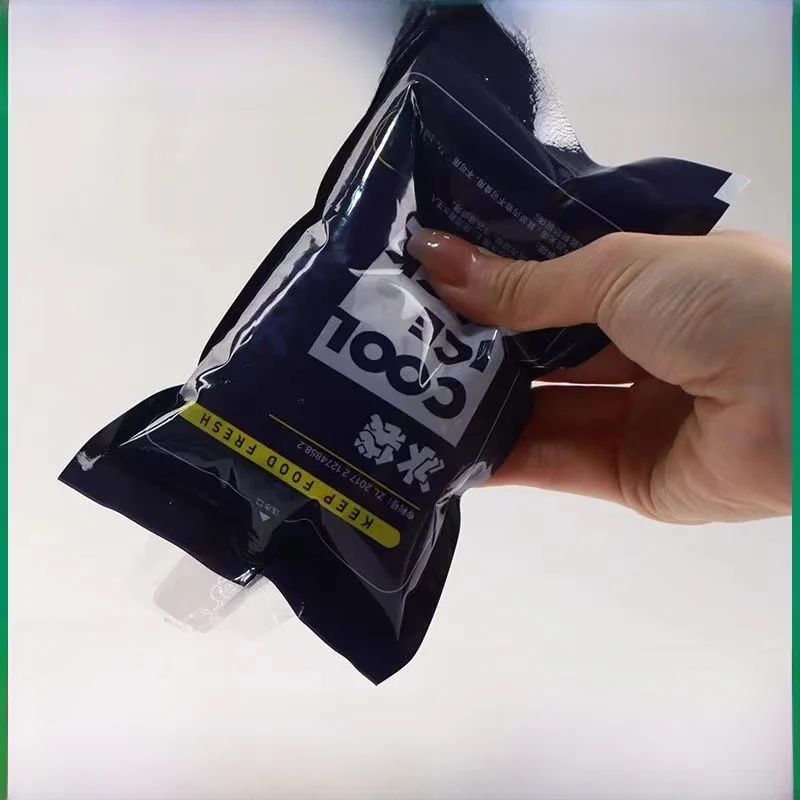 

Air Transport Self-Sealing Fren Preservation Water Ice Bag Disposable Cold Storage Bag for Food Cam Travel