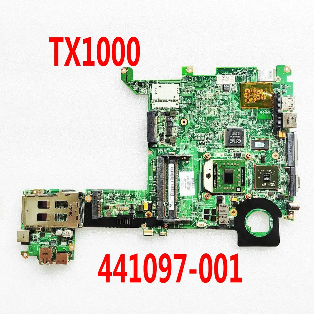 

441097-001 для ноутбука TX1000 для Hp TX1000 TX1200 TX1400 материнская плата для ноутбука DDR2 TX1320ER TX1270ES TX1350ER