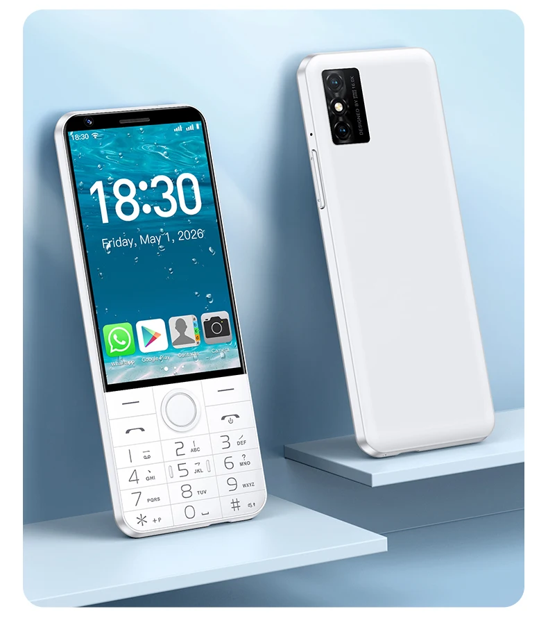 NEW DOOV F27 PRO Touch Screen Dual SIM 3.58 ” Hebrew Keypad Smartphone 16mp Android 14 2120mAh Google Play 4GB+64GB BT Whatsapp