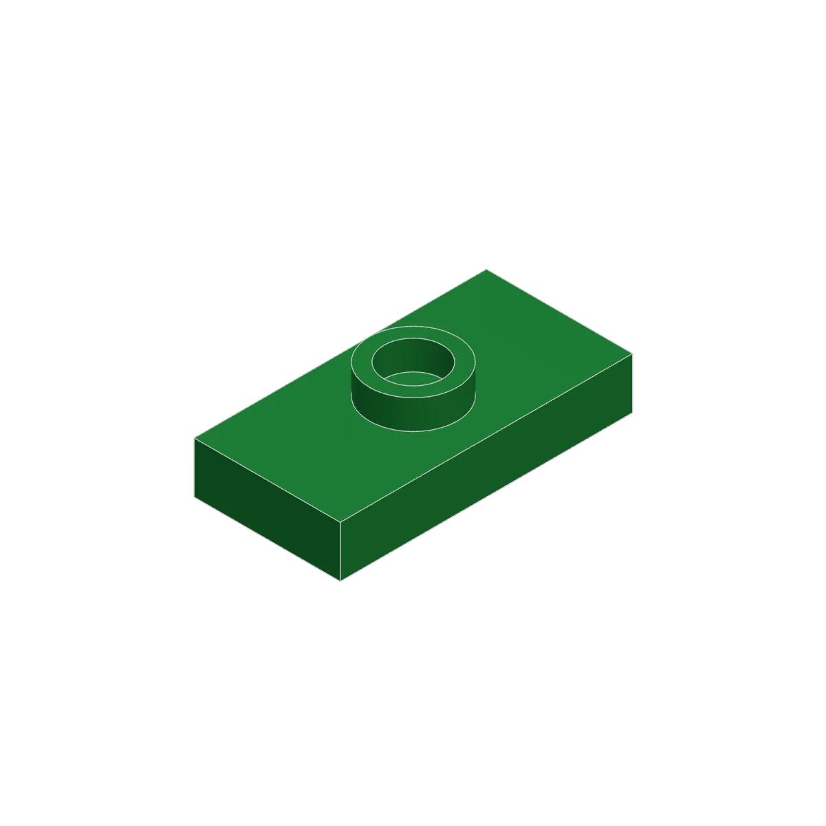 50PCS 3794b Modified 1 x 2 with 1 Stud with Groove Bricks Collections Bulk Modular GBC Toy For Technical MOC Building Blocks