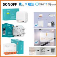 SONOFF Extreme Switch Module S-MATE2 Mini R4 Dural R3 EWeLink-Remote Control Smart Switch Smart Home Alexa Google Home IFTTT