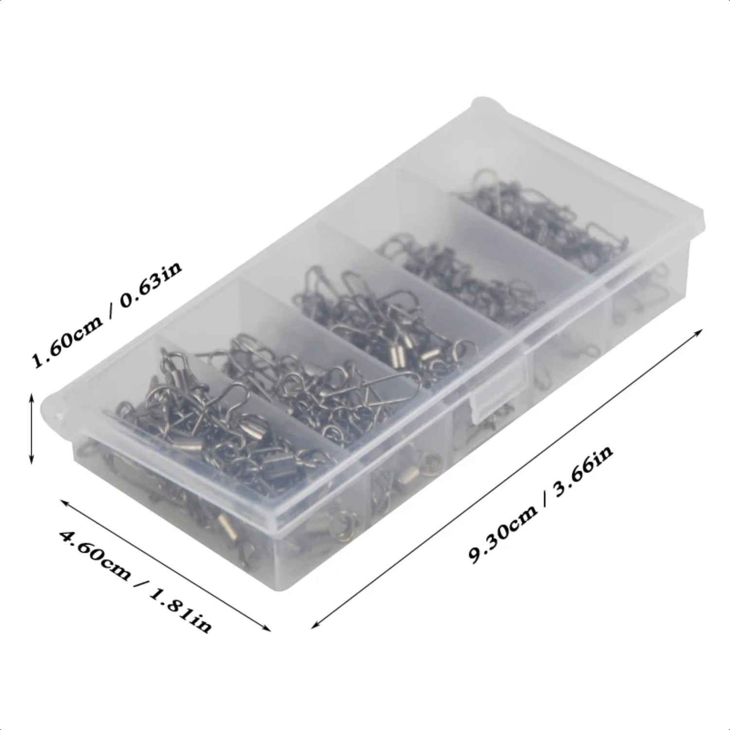 High-Quality, Durable, and Reliable Stainless Steel Fishing Connector Pin in Sizes 4# 6# 8# 10# 12# - Convenient 100pc/box - Bea