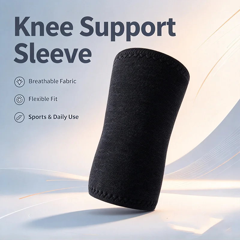 Thickened Fleece Knee Pads Winter Adjustable Compression Siing Kneepad Knee Thermal Elastic Hiking Cycling Riding Knee Protector