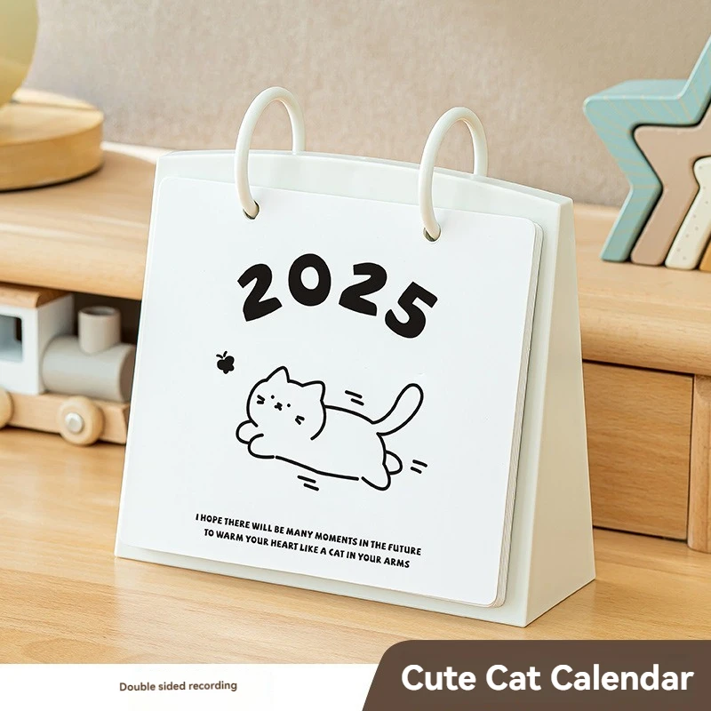 

Calendar Snake Year High Appearance Calendar Desktop Calendar Small Ornaments Memo Calendar Stand Calendar Schedule