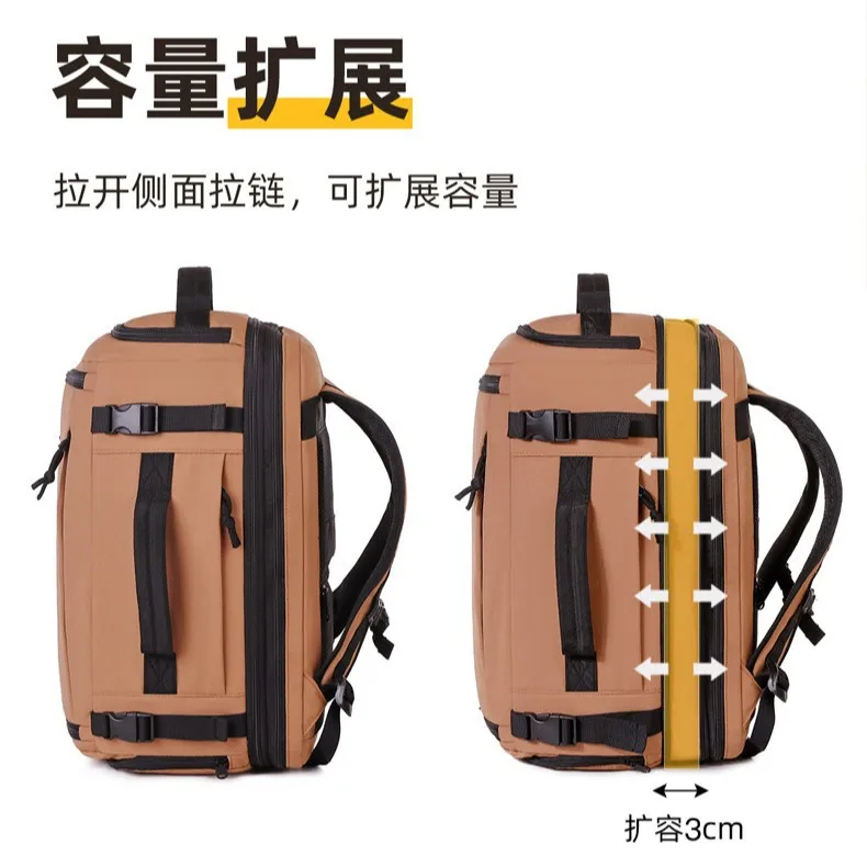 Backpack Large Capacity Luggage Shoe Travel Bag Wet Dry Separation Business Sports Bag Commute Laptop Opening Casual Large Bag
