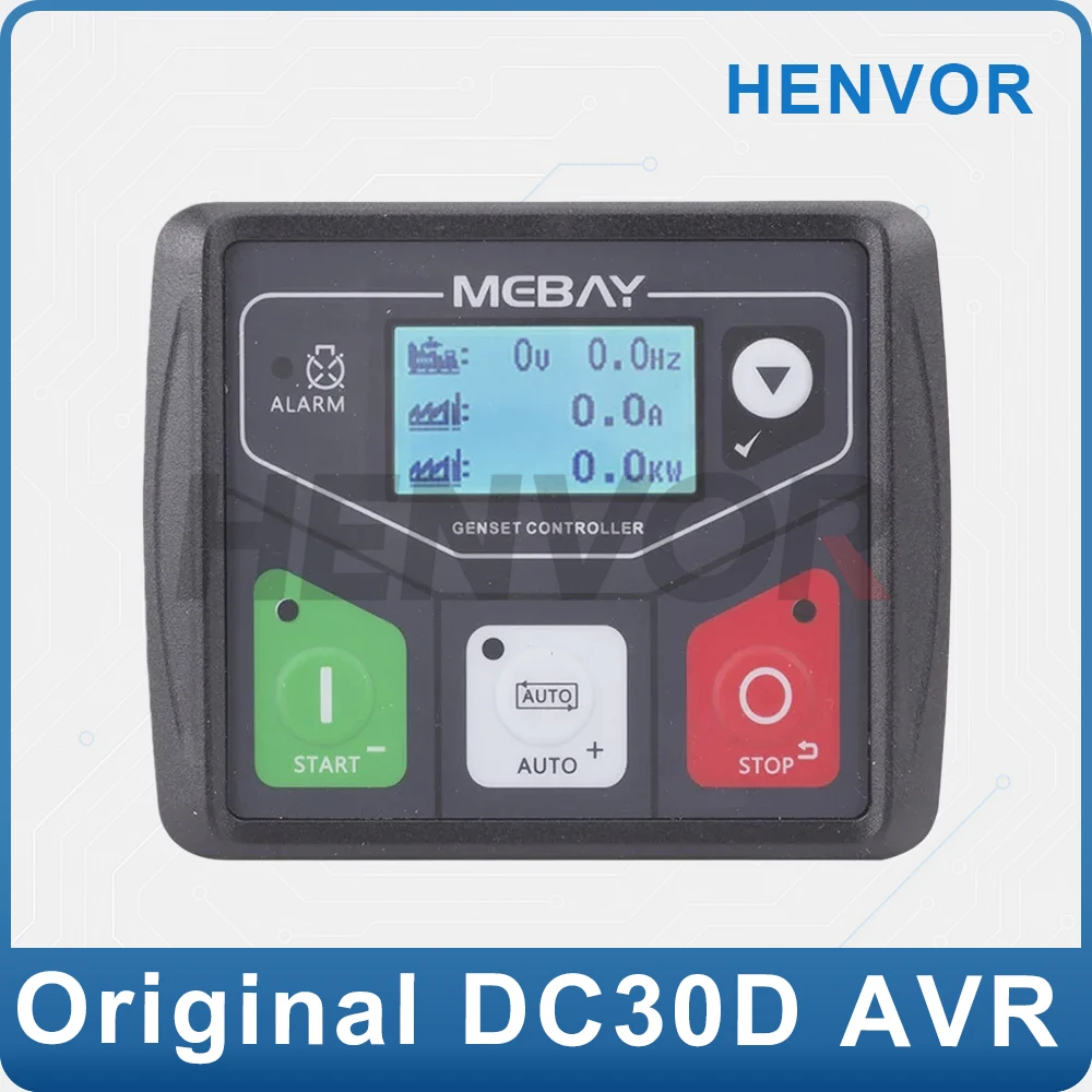 Mebay DC30D AMF Auto Start Generator Controller, USB Programmable Genset Control Panel, Replacement Parts