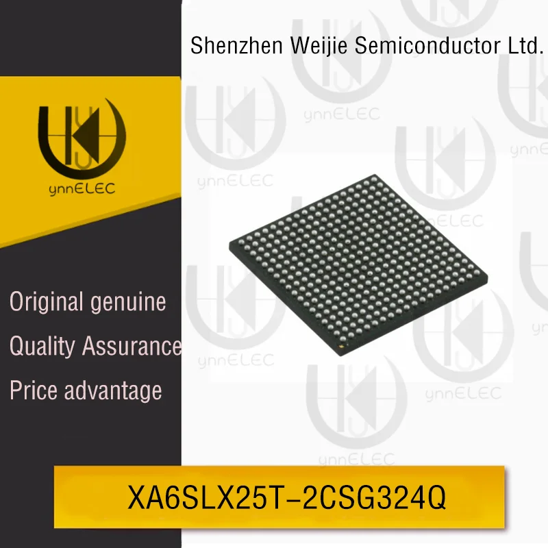 

XA6SLX25T-2CSG324Q Aerospace-grade FPGA, 24K Logic Cells, 2 Speed Grade, CSG324