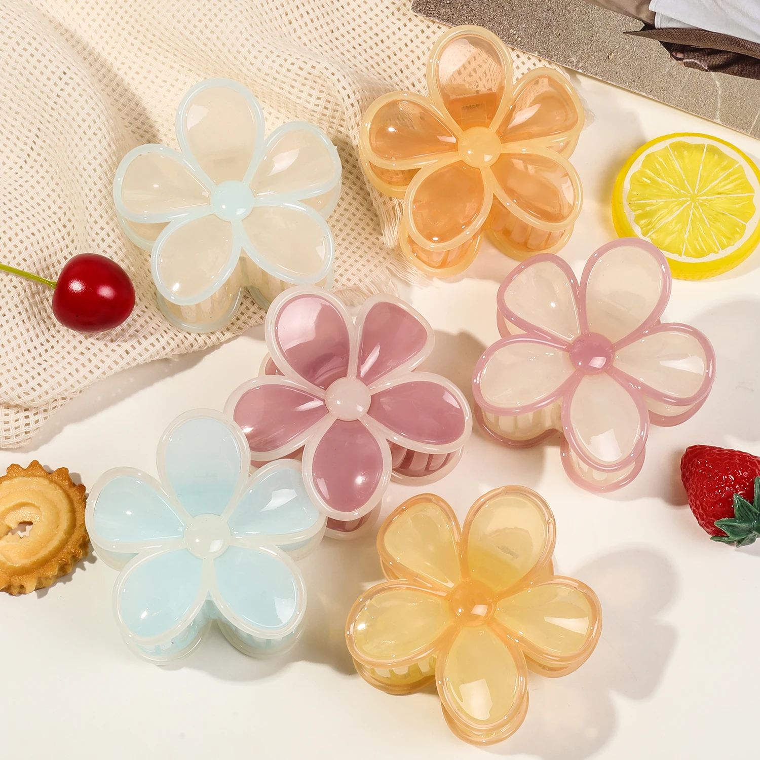 Summer Pearl Jelly Hair Claw C - огляд і ціна Ethnic Fashion Accessories