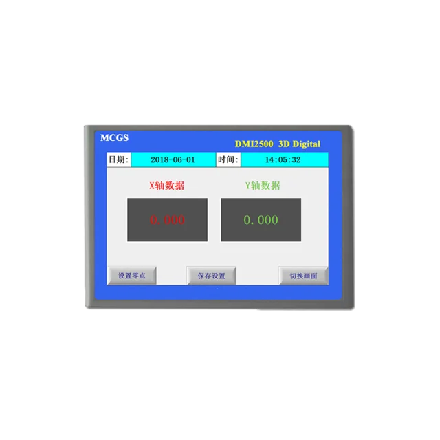 DAM825 Digital Display Unit For Tilt Sensor , Wireless Lora Monitor For Angle Inclinometer