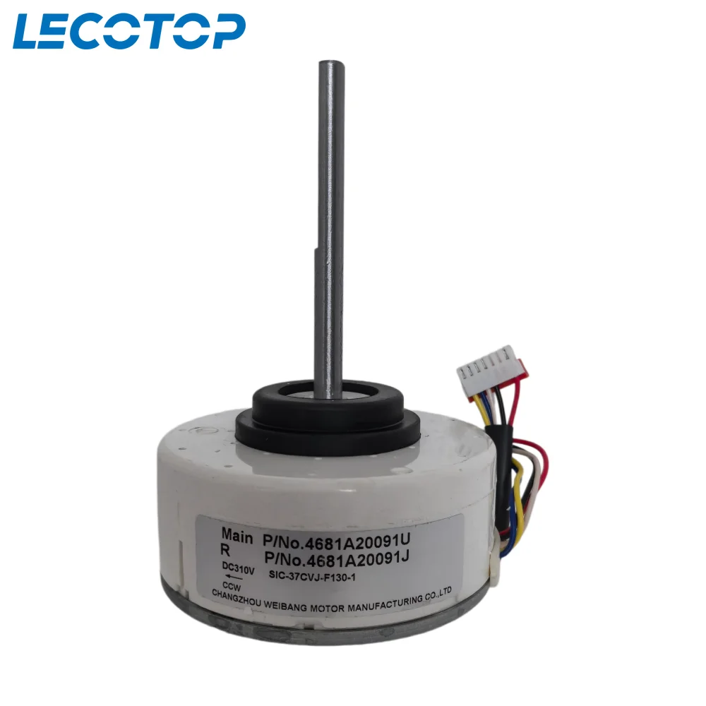 Novo Motor de Ventilador de Unidade Interna 4681A20091U 4681A20091J SIC-37CVJ-F130-1 DC310V para Ar Condicionado LG - Peças de Reposição