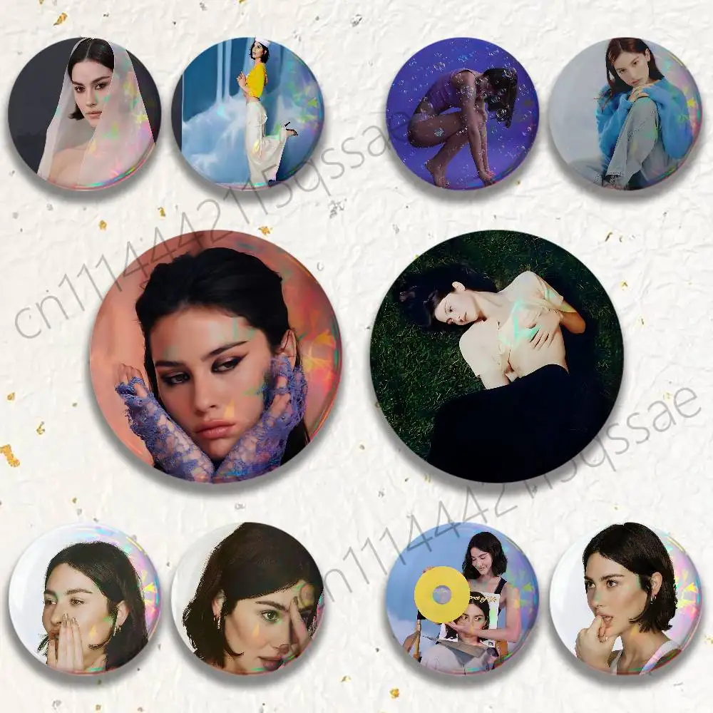 G-Gracie Abrams-S Daughter From Hell 25mm 75mm 44mm 58mm 32m Brooches Badges Pins for Accessories