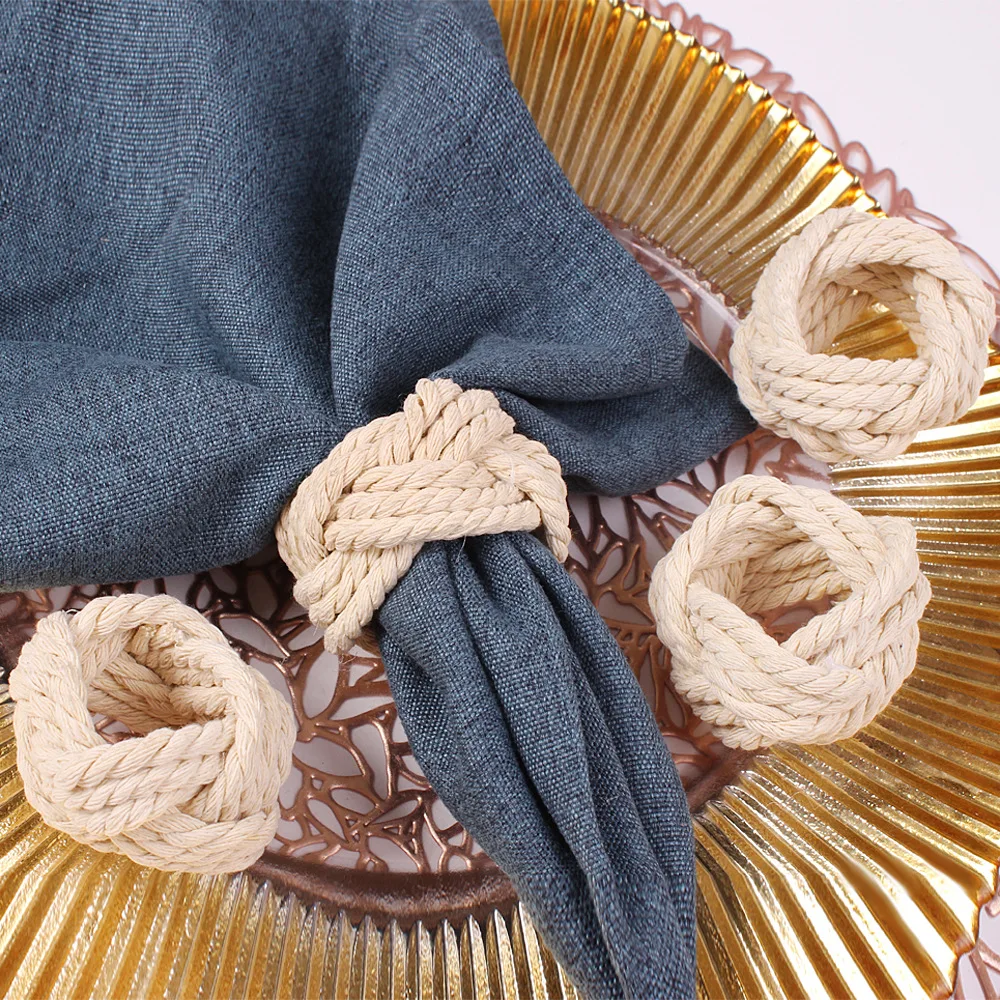 1 Pcs Natural Material Straw Corn Husk Napkin Ring Water Hyacinth Grass Napkin Buckle Napkin Ring Napkin Ring