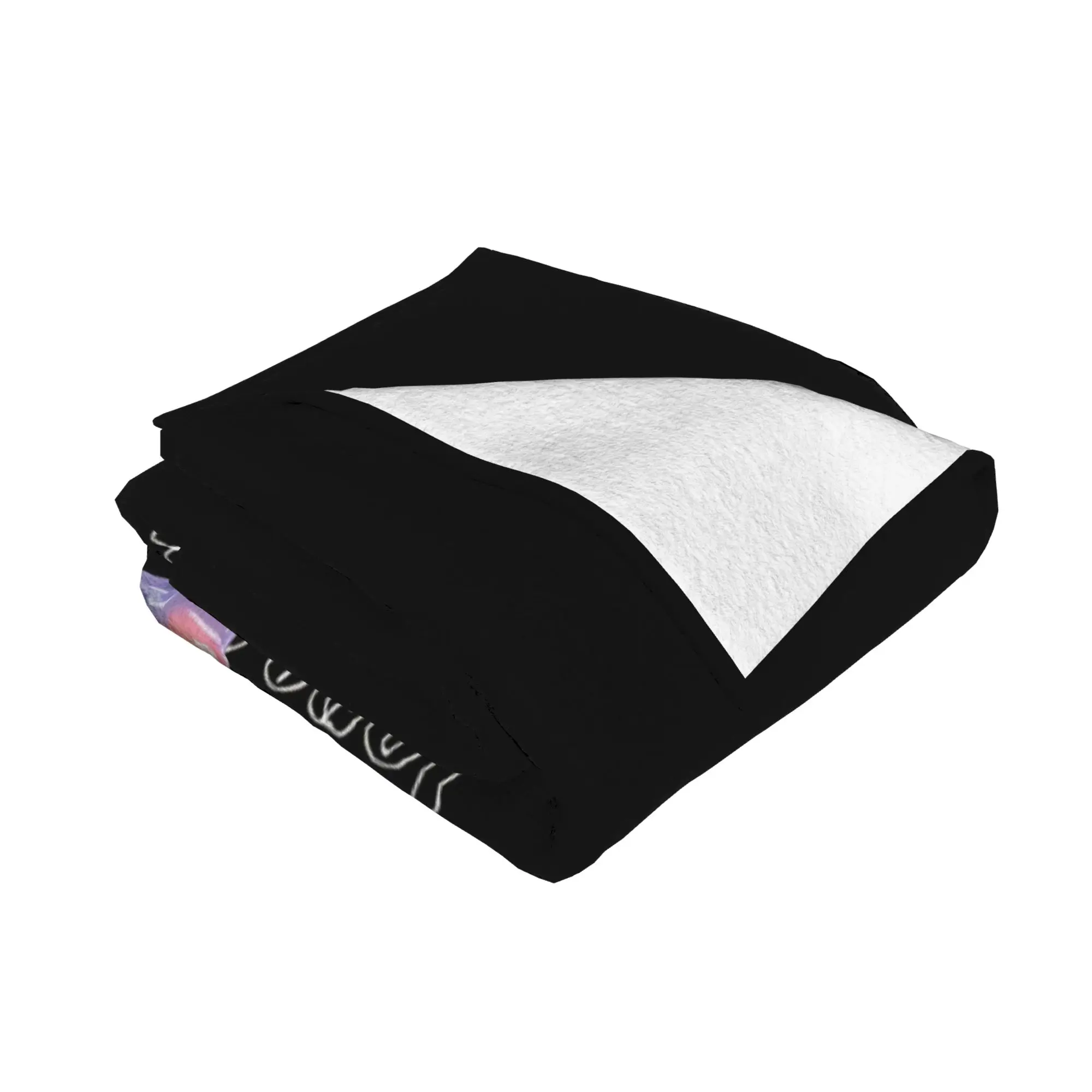 1PC home Cutecore Mitski black graphic Mitski  Blanket Super Cosy Plush Home Living Room Sofa halloween